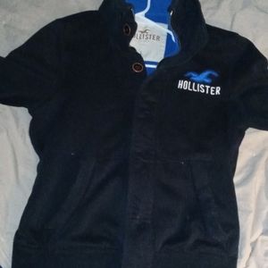 Hollister, men's full zip up, large.